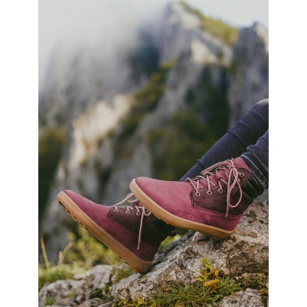 Barefoot Boots Be Lenka Nevada Neo - Burgundy