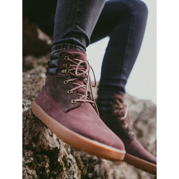 Barefoot Boots Be Lenka Nevada Neo - Burgundy