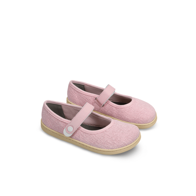 Kids Barefoot Ballerinas Be Lenka Tinkee Kids - Pink Sparkle
