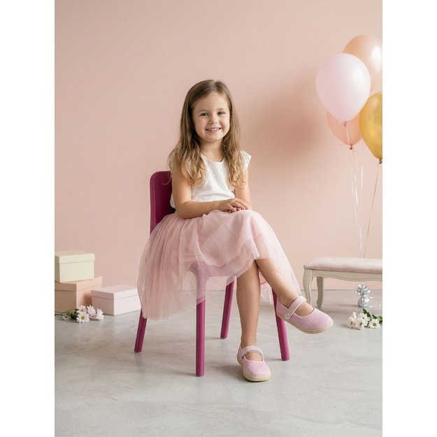 Kids Barefoot Ballerinas Be Lenka Tinkee Kids - Pink Sparkle