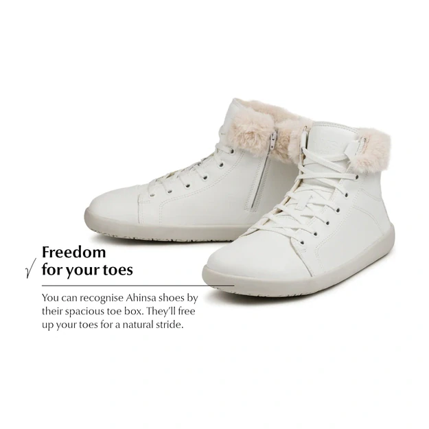 Ahinsa Women's Comfort winter Tara 2.0 white