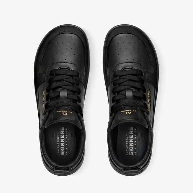 Skinners barefoot batai Oldschooler High Top Black/Black