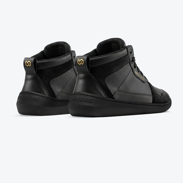 Skinners barefoot batai Oldschooler High Top Black/Black