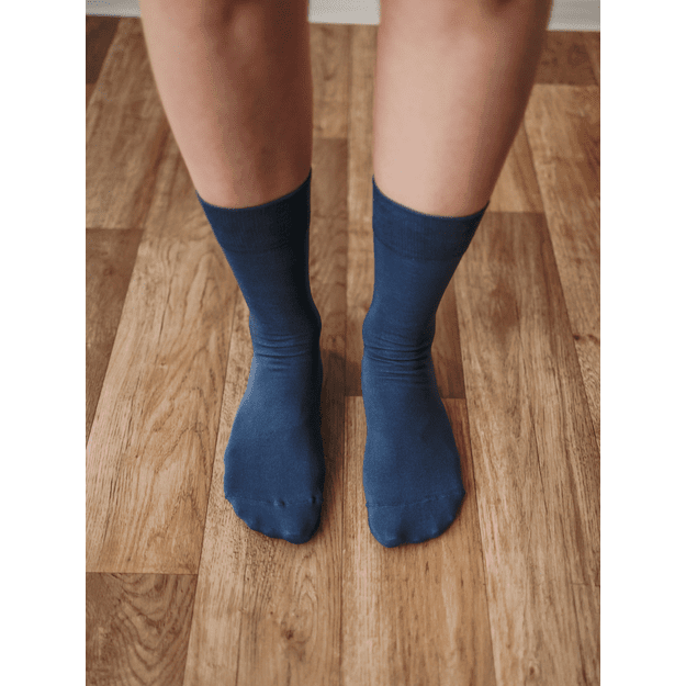 Barefoot Socks - Crew - Essentials - Blue - 3 pack