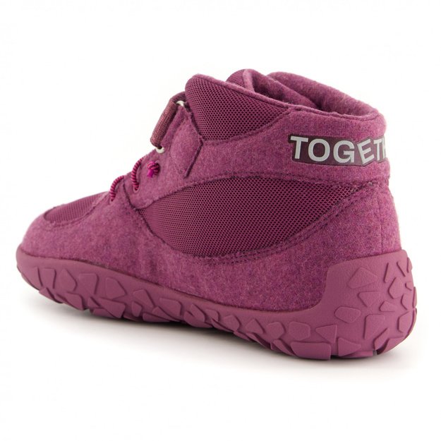 Affenzahn Mid Boot Wool Dreamer Berry