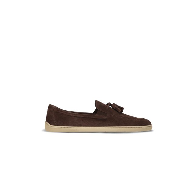 Barefoot Moccasins Be Lenka Portsiders - Dark Brown