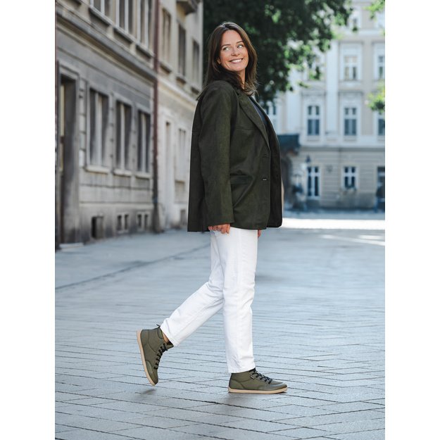 Barefoot Sneakers Be Lenka Rebound Thermo - Army Green