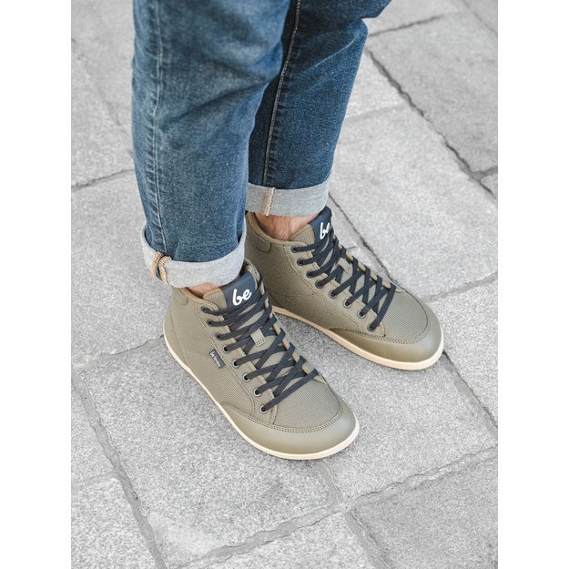 Barefoot Sneakers Be Lenka Rebound Thermo - Army Green
