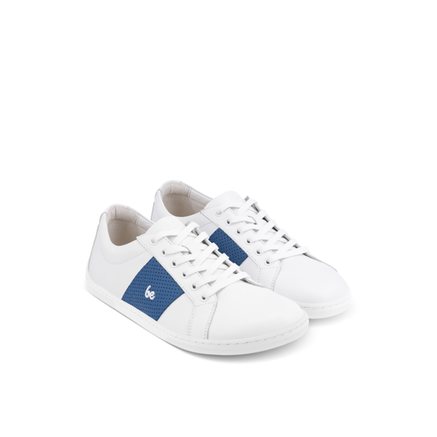 Barefoot Sneakers Be Lenka Elite - White & Dark Blue