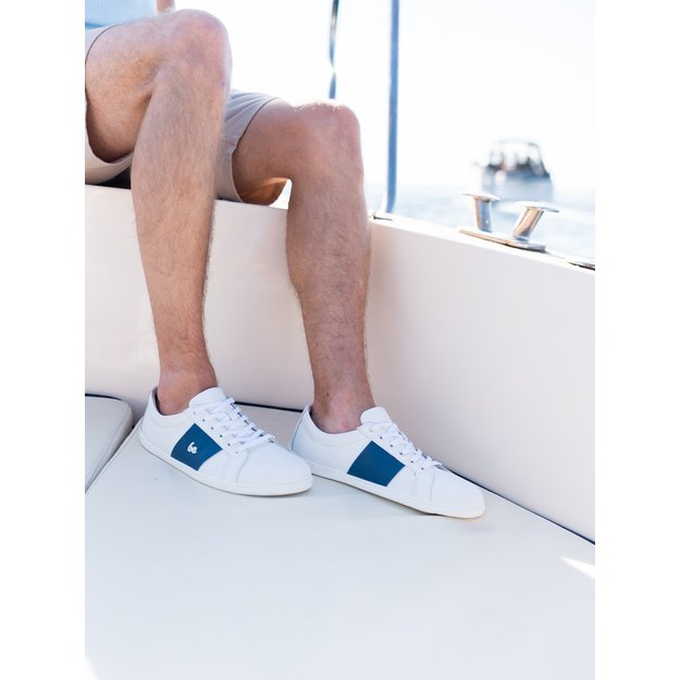 Barefoot Sneakers Be Lenka Elite - White & Dark Blue