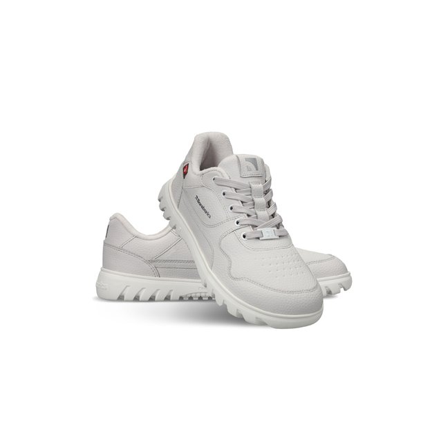 Barefoot Sneakers Barebarics Zing Frost - Light Grey & White