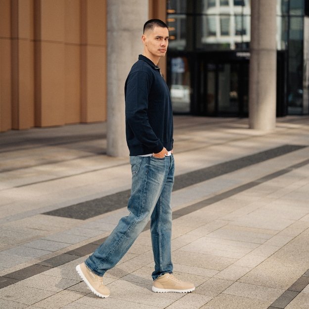 Barefoot Shoes Barebarics UrbanEdge - Beige 8