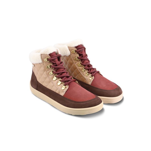 Barefoot Boots Be Lenka Olivia - Brown & Burgundy