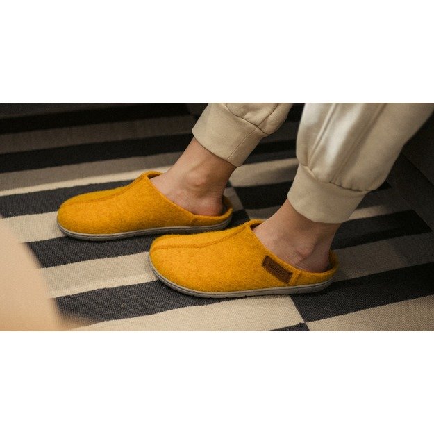 Barefoot slippers Be Lenka Chillax - Amber Yellow