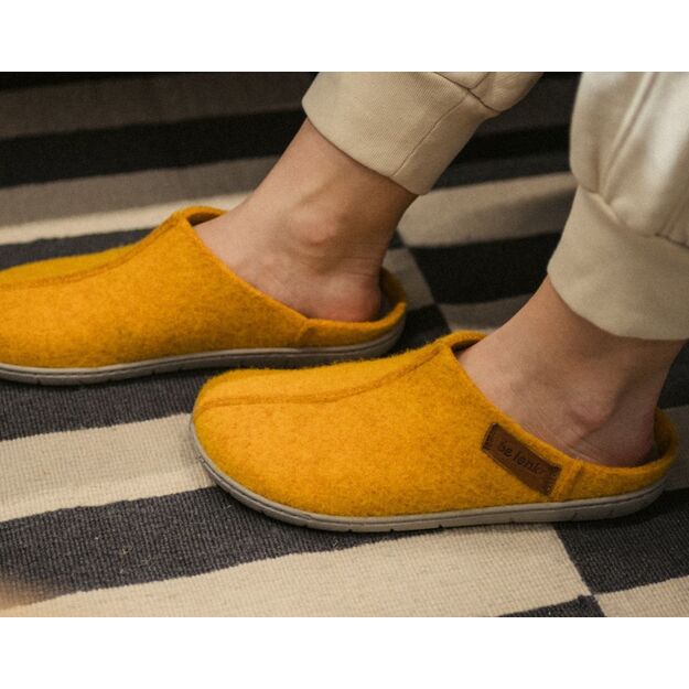 Barefoot slippers Be Lenka Chillax - Amber Yellow