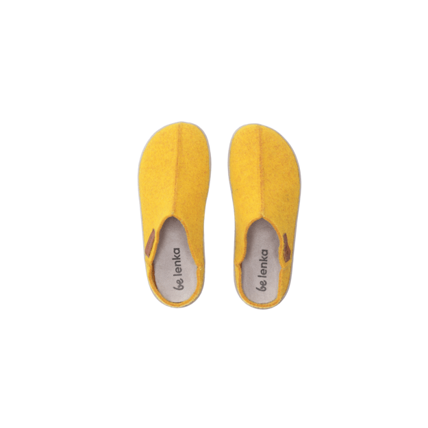 Barefoot slippers Be Lenka Chillax - Amber Yellow