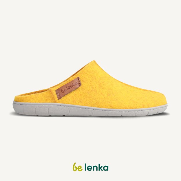 Barefoot slippers Be Lenka Chillax - Amber Yellow