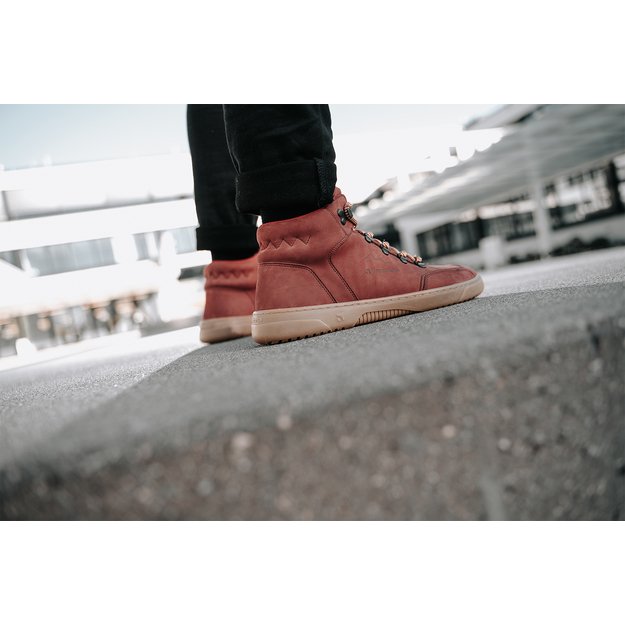 Barefoot Sneakers Barebarics Element - Clay Red