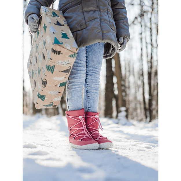 Winter Kids Barefoot Be Lenka Snowfox Kids 2.0 - Rose Pink