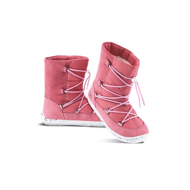 Winter Kids Barefoot Be Lenka Snowfox Kids 2.0 - Rose Pink