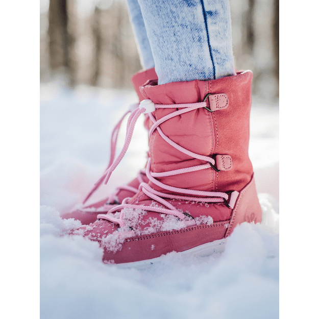 Winter Kids Barefoot Be Lenka Snowfox Kids 2.0 - Rose Pink