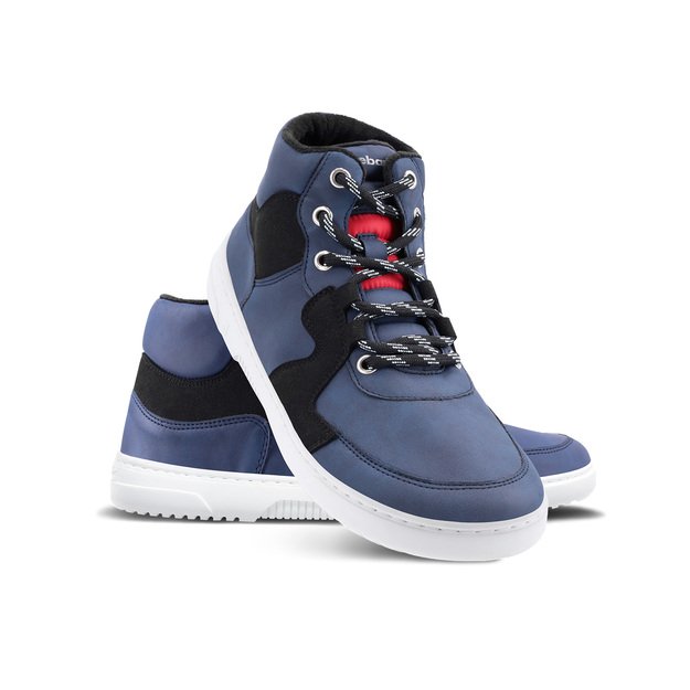 Barefoot Sneakers Barebarics Lynx - Dark Blue & White (Sandelio prekė) 