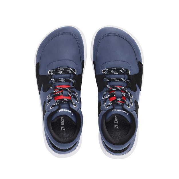 Barefoot Sneakers Barebarics Lynx - Dark Blue & White (Sandelio prekė) 