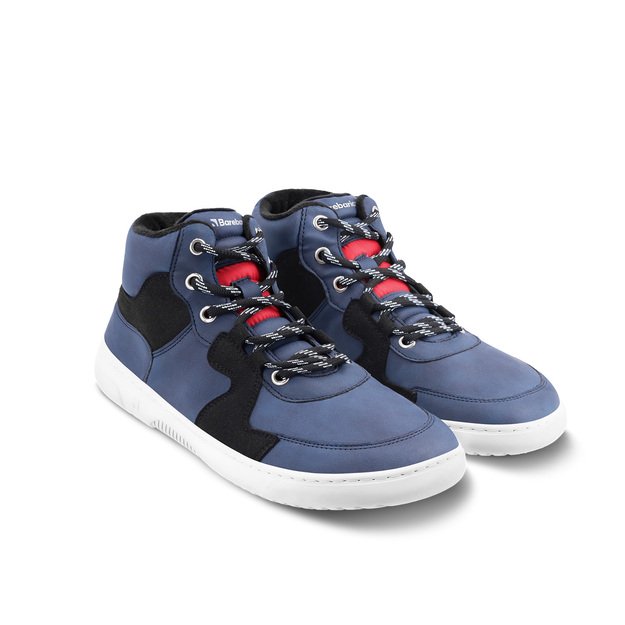 Barefoot Sneakers Barebarics Lynx - Dark Blue & White (Sandelio prekė) 