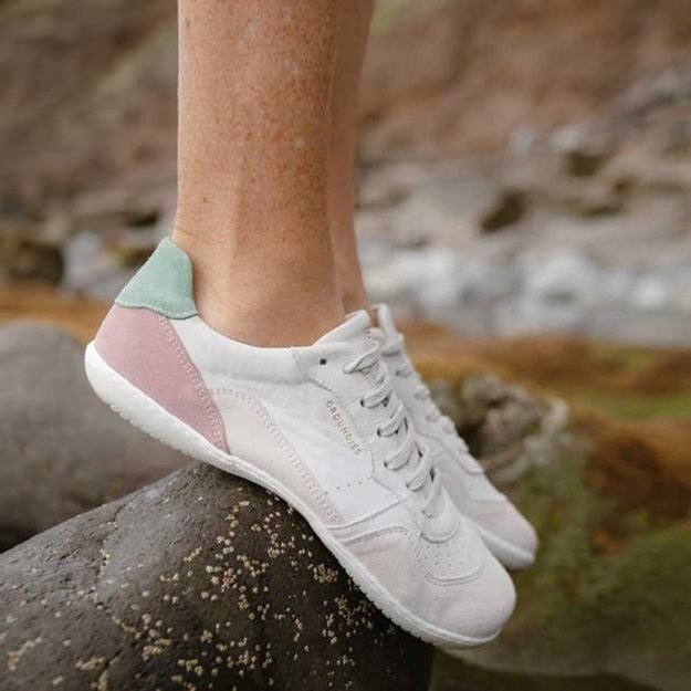 D&aacute;msk&eacute; Barefoot Tenisky GROUNDIES&reg; Nova GO1 B&eacute;žovo Růžov&eacute;