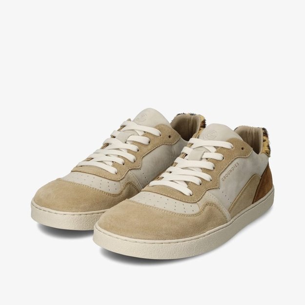 Barefoot Tenisky GROUNDIES&reg; Nova GS1 P&iacute;skov&aacute;/Lev
