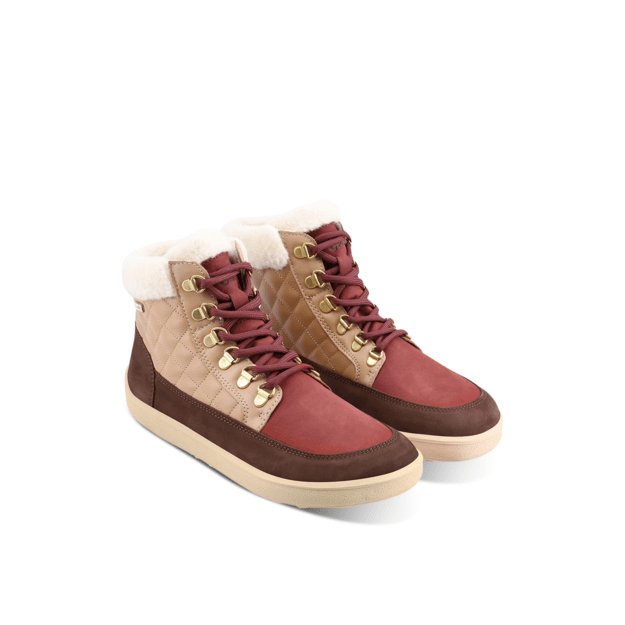 Barefoot Boots Be Lenka Olivia - Brown & Burgundy