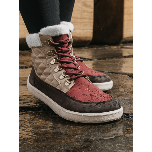 Barefoot Boots Be Lenka Olivia - Brown & Burgundy