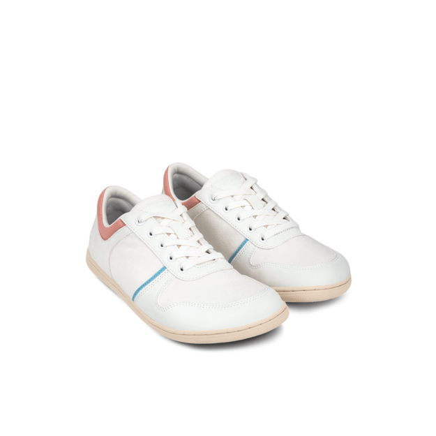Barefoot Sneakers - Be Lenka Echo - White & Cotton Candy Vegan