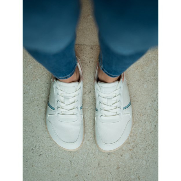 Barefoot Sneakers - Be Lenka Echo - White & Cotton Candy Vegan