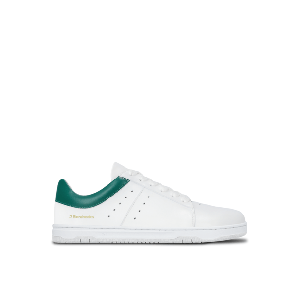 Barefoot Sneakers Barebarics Enigma - White & Dark Green