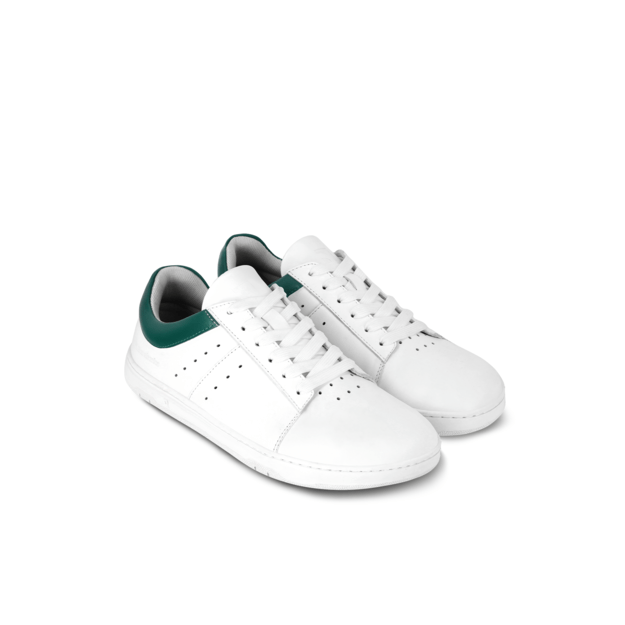 Barefoot Sneakers Barebarics Enigma - White & Dark Green