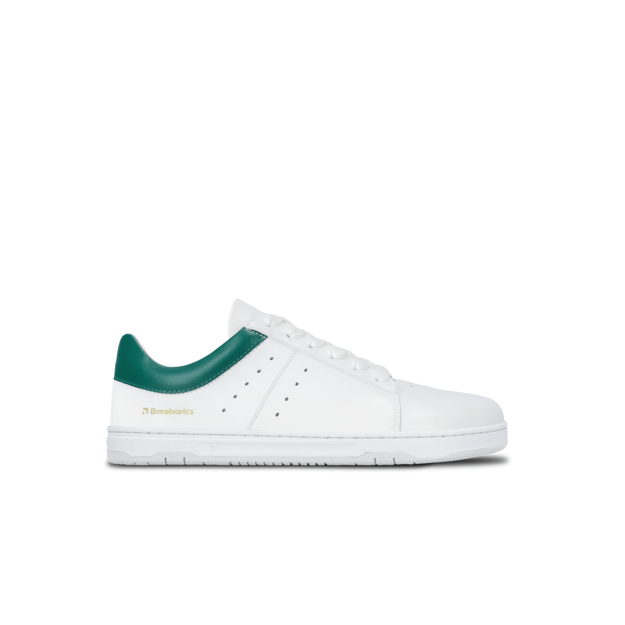 Barefoot Sneakers Barebarics Enigma - White & Dark Green