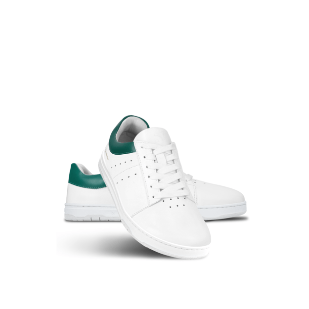 Barefoot Sneakers Barebarics Enigma - White & Dark Green