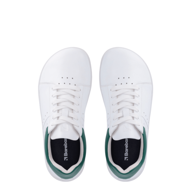 Barefoot Sneakers Barebarics Enigma - White & Dark Green