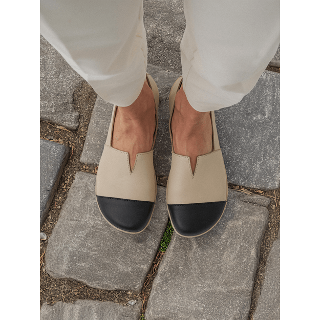 Barefoot Moccasins Be Lenka Rosaluna - Light Beige