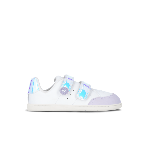 Kids barefoot sneakers Be Lenka Energise Preschool - White & Iridescent