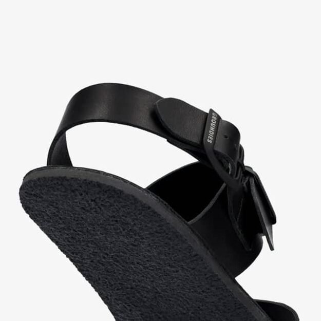 GROUNDIES® barefoot sandalai  Kos juoda