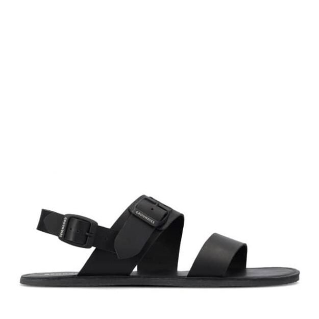 GROUNDIES® barefoot sandalai  Kos juoda