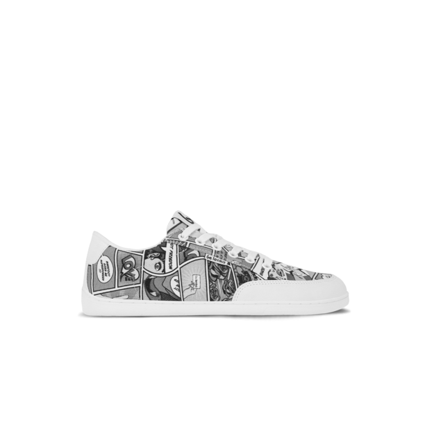 Barefoot Sneakers Be Lenka Rebound - Comics Black & White