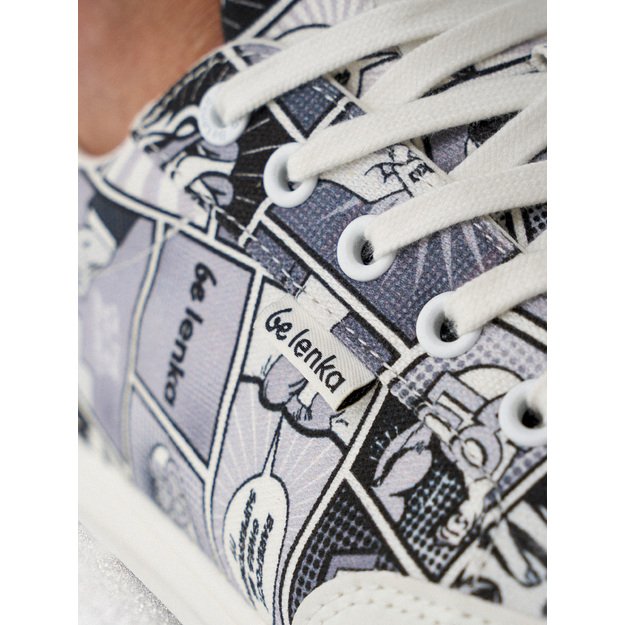 Barefoot Sneakers Be Lenka Rebound - Comics Black & White