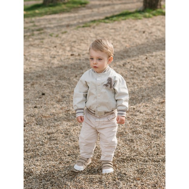 Vaikiški barefoot kedai Be Lenka Canvi Preschool - šviesiai ruda