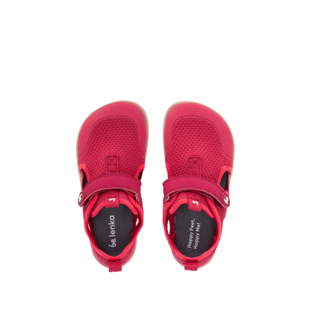 Be Lenka barefoot basutės Zest Kids - rožinė