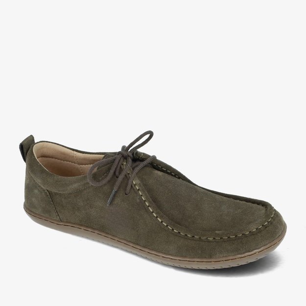 Barefoot+ Mokas&iacute;ny GROUNDIES&reg; Cricket Khaki