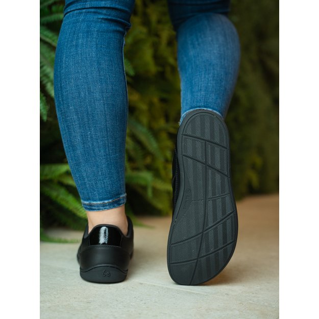 Barefoot Sneakers Be Lenka Cellestia - Black & Shiny Black 10