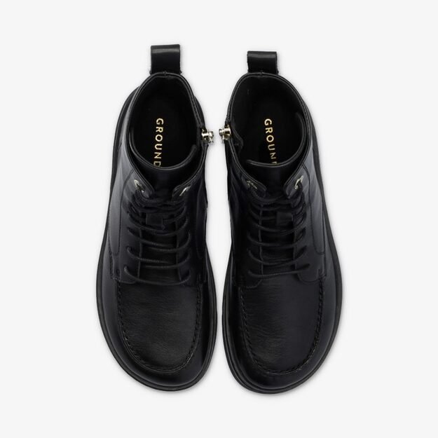 GROUNDIES® moteriški barefoot aulinukai Adelaide juoda 2